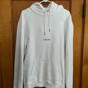 *SOLD* Saint Laurent Paris YSL Logo Hoodie size XL
